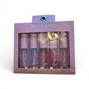 Juicy Couture Rosehip Lip Oil Set - Pink and Red Shades